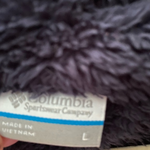 Columbia fleece jacket navy and black, perfect condition - Picture 2 of 4